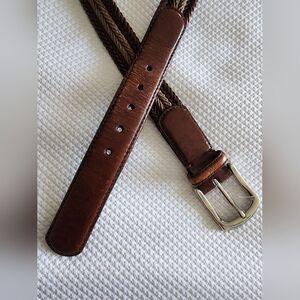 TORINO LEATHER  Brown Men's Belt